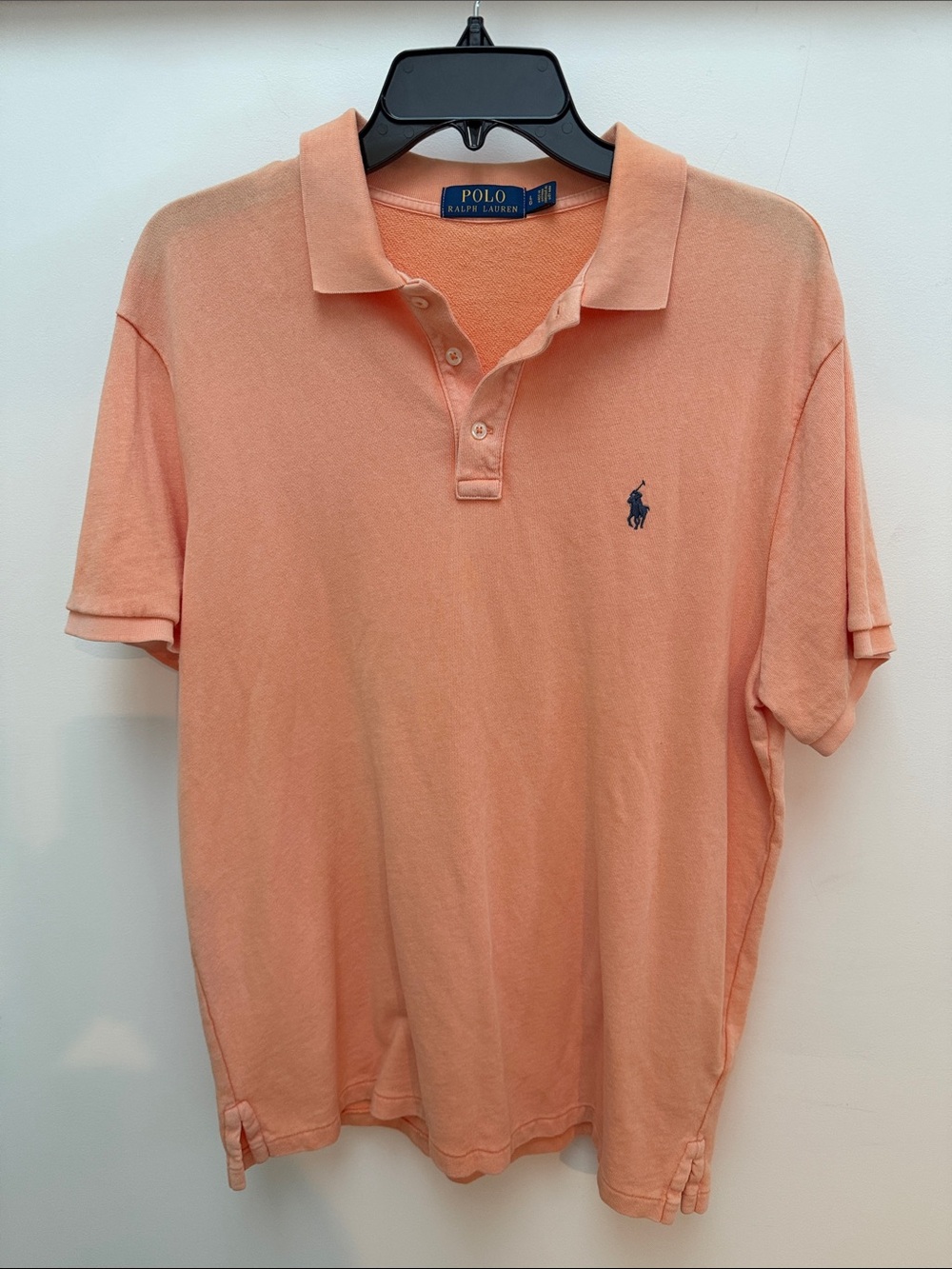 Polo by Ralph Lauren Peach Polo with Navy Pony